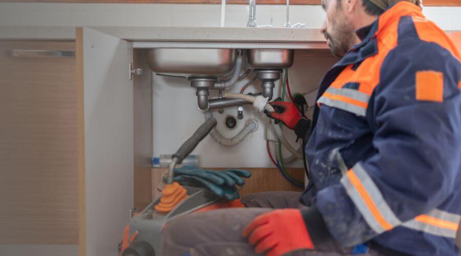 Commercial Slab Leak Plumbing in Gowen, MI